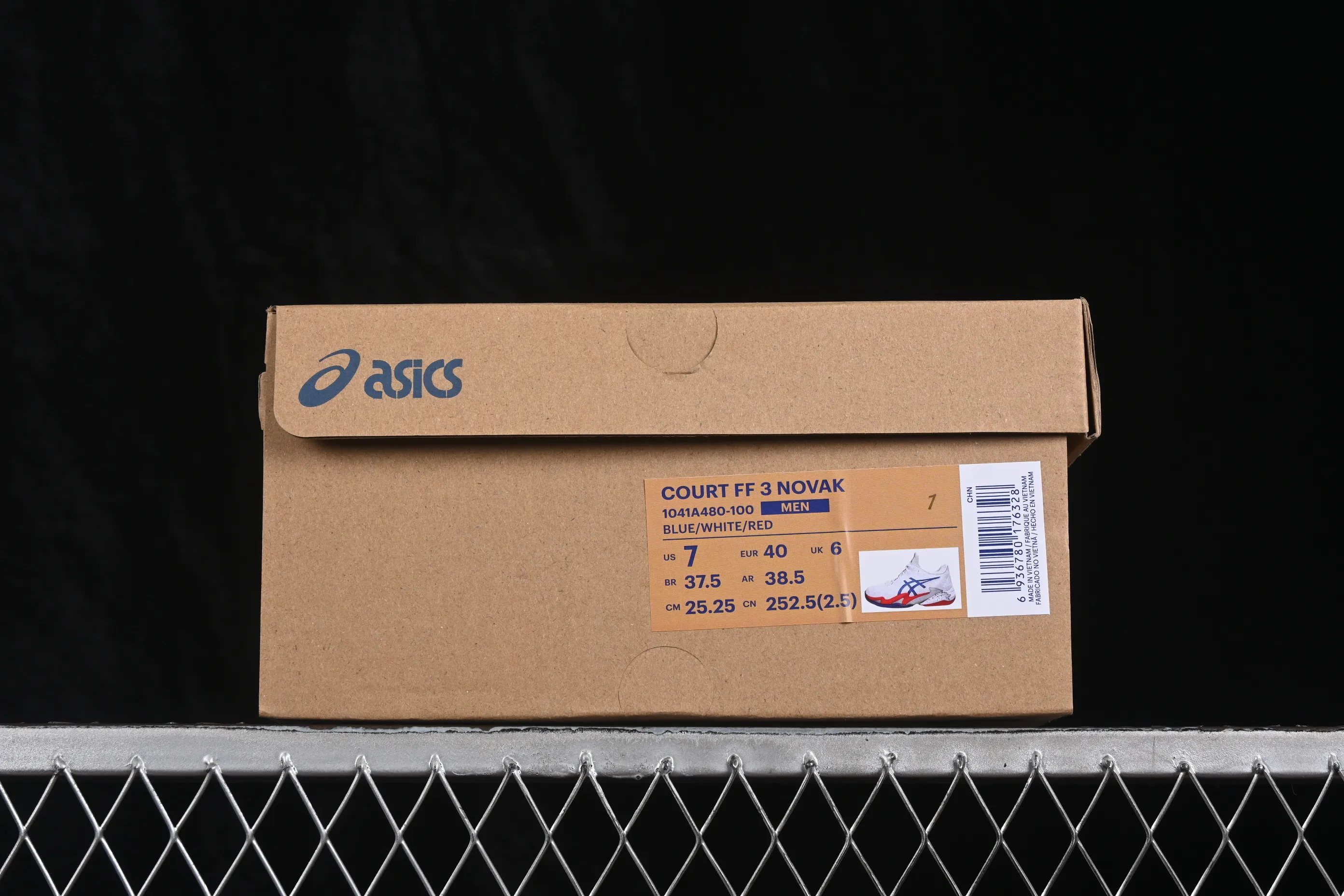 All categories Asics Asics series Asics Court FF 3 Asics Court FF 3 ASICS retro breathable cushioning casual running shoes 1041A480-100